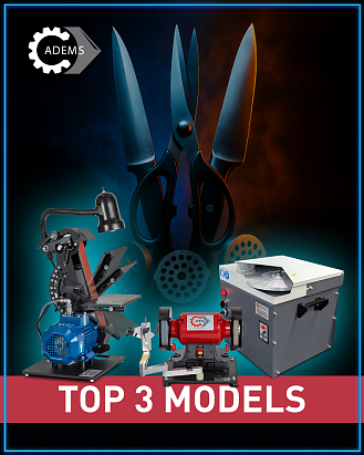 Какой станок выбрать для дома? Топ-3 модели для ножей, ножниц и решеток мясорубки